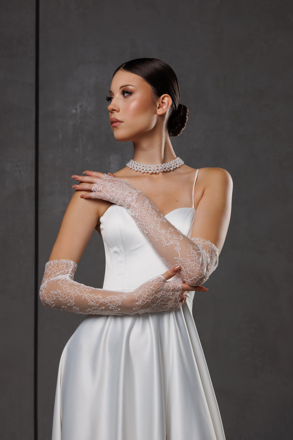 Bridal Lace Gloves GLOVEL1/GL-001